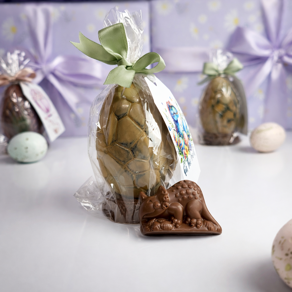 Dino Egg - Milk & White Caramel