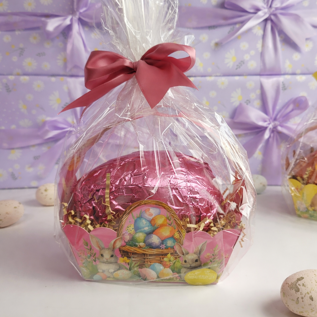 Milk Egg in Bunny Basket