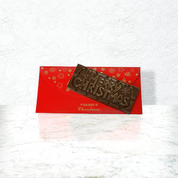 Merry Christmas Bar & Envelope