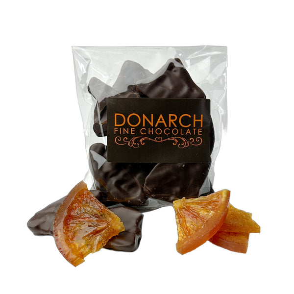 Glazed Orange Pieces - Dark Choc