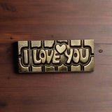 I Love You Bar - Dark Choc