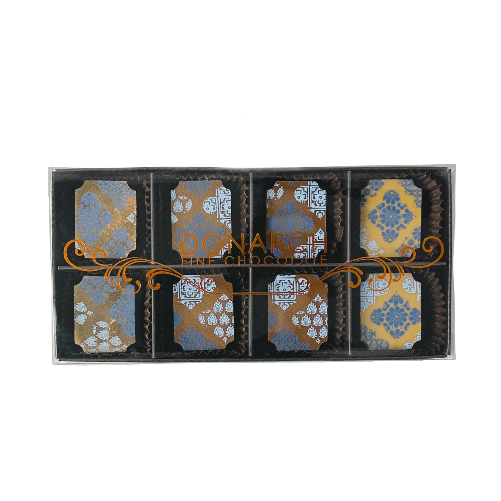 8 Piece Gift Pack - Mixed Blue Print