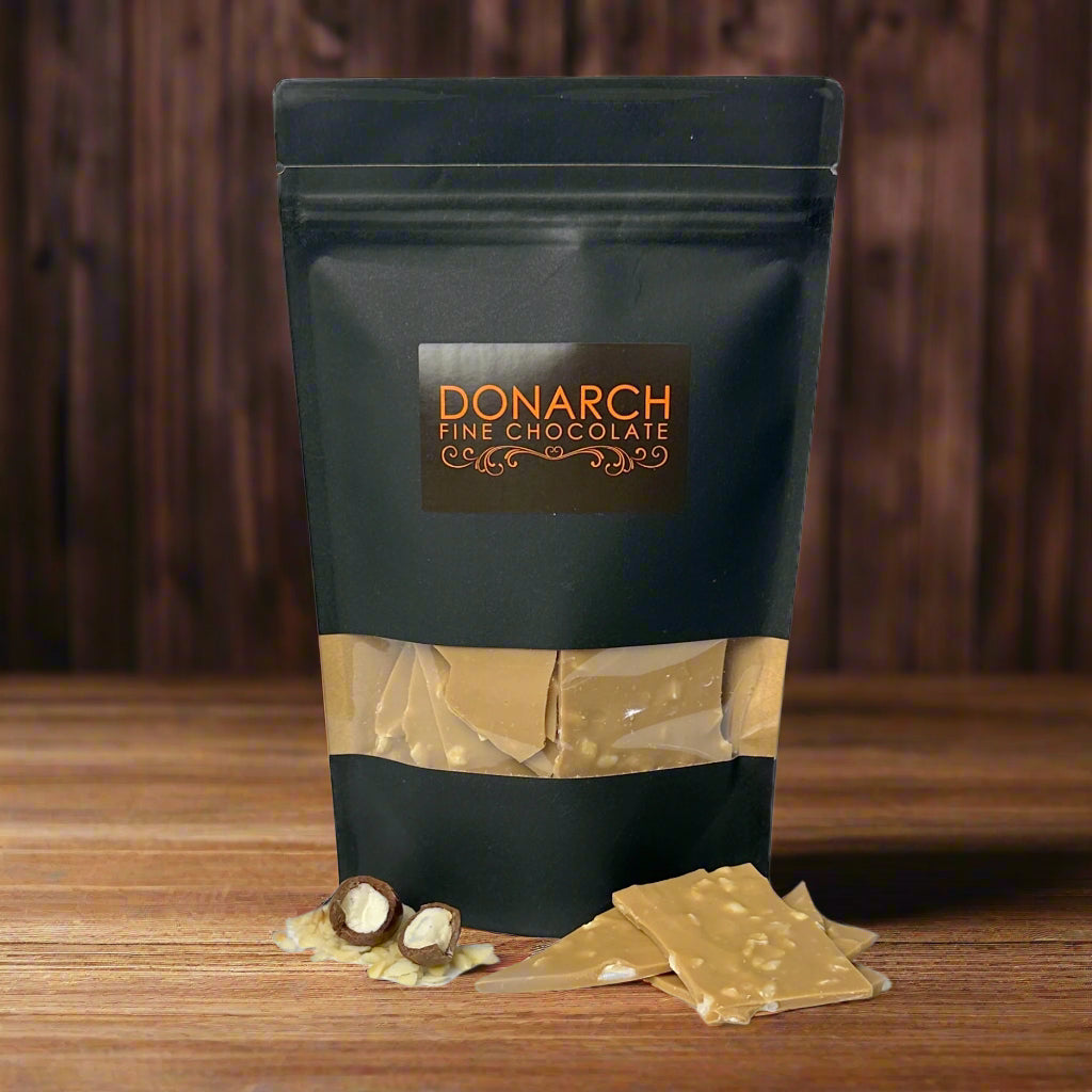 Macadamia Clusters - White Caramel