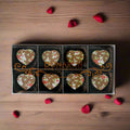 8 Piece Gift Pack - Milk Floral Hearts