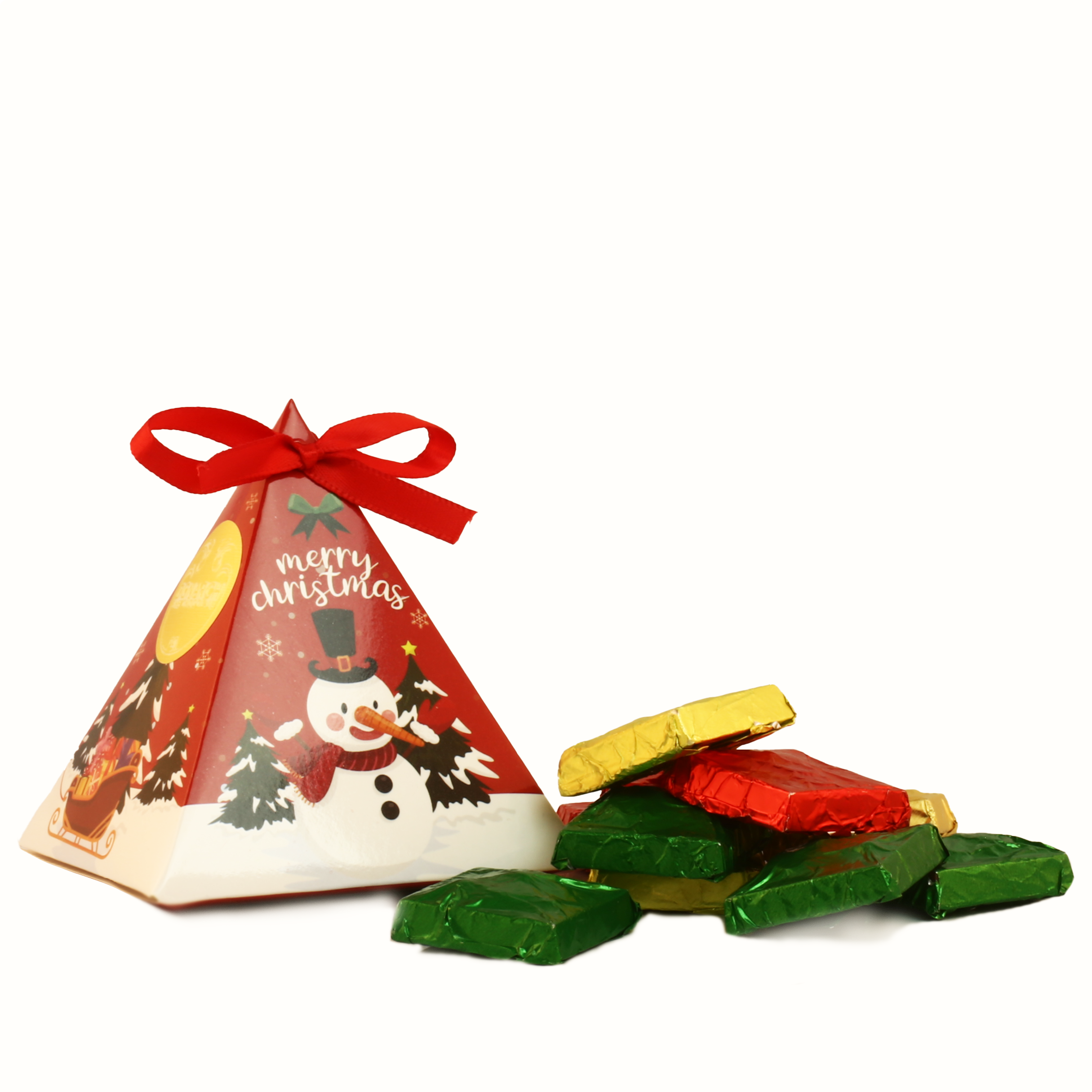 Christmas Pyramid Gift Box